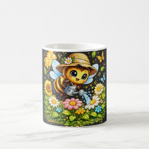 Caneca De Café Camiseta Feminina Exploradora de Café Fofa Kawai