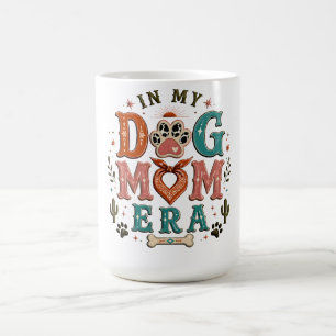 Caneca De Café Camiseta Feminina Retro da Minha Era de Mãe de Cac