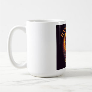 Caneca De Café Camiseta Flame Chanter Fantasia Gótica