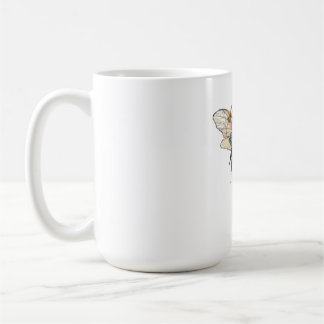 Caneca De Café Camiseta Floral Abelha Flor Silvestre