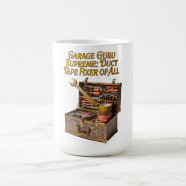 Caneca De Café Camiseta Garage Guru Supremo