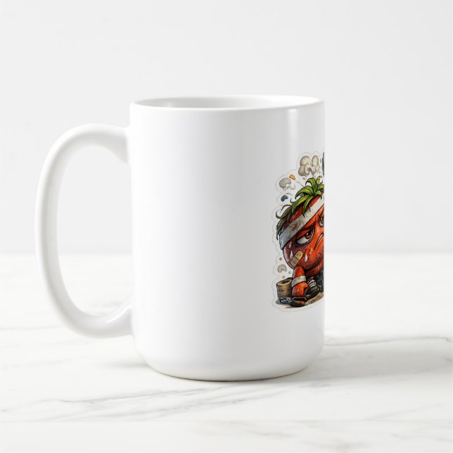 Caneca De Café Camiseta Geek de PC Retro Engraçada Quebrada Mas F (Esquerda)