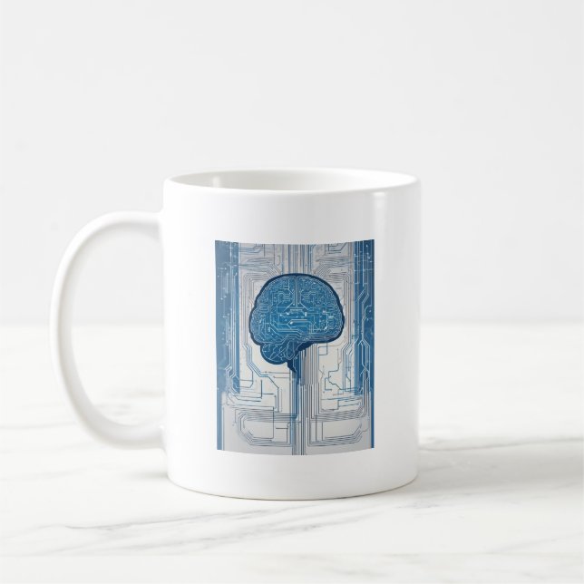 Caneca De Café Camiseta Geométrica Código do Desenvolvedor para S (Esquerda)