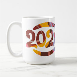 Caneca De Café Camiseta Graffiti Glow: Vibrações de Rua no Ano No