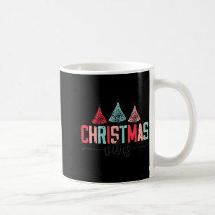 Caneca De Café Camiseta infantil de Natal Vibes Design de árvore