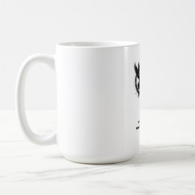 Caneca De Café Camiseta Intricada Afetividade (Esquerda)