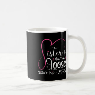 Caneca De Café Camiseta Irmãs à Solta Viagem das Irmãs 2025 Féria