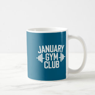 Caneca De Café Camiseta Janeiro Clube de Academia Treino