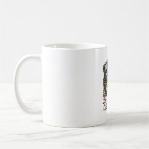 Caneca De Café Camiseta Jesus Trucker Long Haul Inspiradora Fait