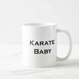 Caneca De Café Camiseta Karate Baby