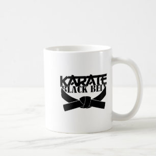 Caneca De Café Camiseta Karate Faixa Preta_1