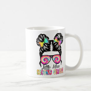 Caneca De Café Camiseta Little Miss Second Grade Girl Ck To Schoo