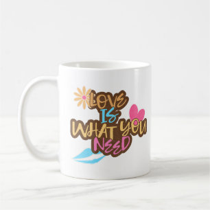 Caneca De Café camiseta love is all you need