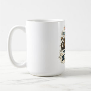 Caneca De Café Camiseta Macaco Humano Moderno Evolução do Macac