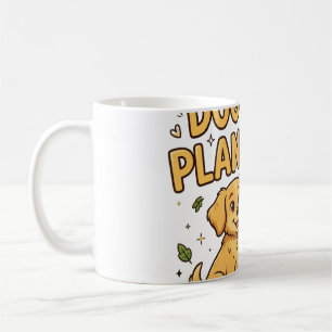 Caneca De Café Camiseta Mãe de Cachorro Mãe de Planta Cachorrinho
