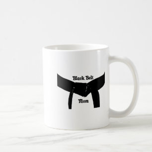 Caneca De Café Camiseta Mãe de Cinturão Preto de Artes Marciais
