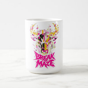 Caneca De Café Camiseta masculina gráfica Cyber Bull Break The Ma