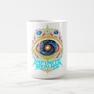 Caneca De Café Camiseta masculina Olho Cósmico de Reinos Infinito