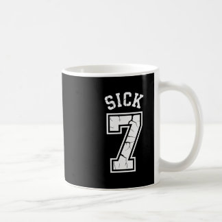 Caneca De Café Camiseta Meme Sick Seven Seis Sete Diversão