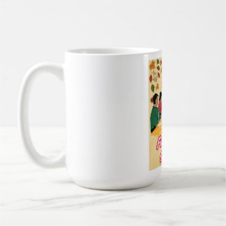 Caneca De Café Camiseta Modo Festa de Ação de Graças Ativado