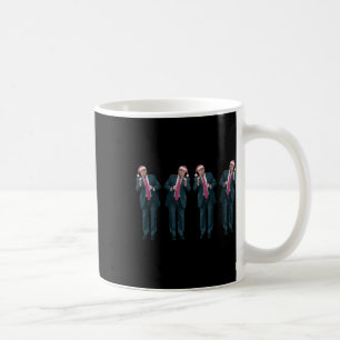 Caneca De Café Camiseta Natalícia Feia de Natal do Papai Noel Dan
