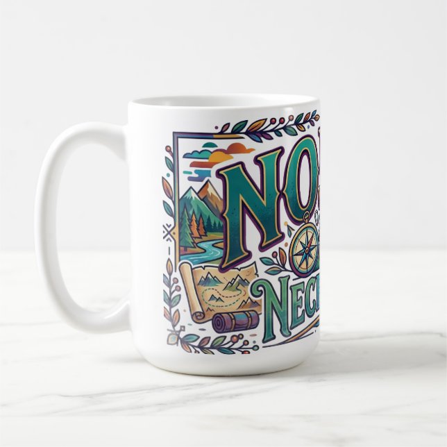 Caneca De Café Camiseta Nomad Necessities (Esquerda)