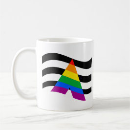 Caneca De Café Camiseta Orgulho Aliado