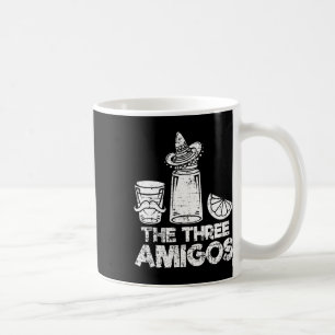 Caneca De Café Camiseta Os Três Amigos Tequila Lima Sal Homens Mu