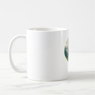 Caneca De Café Camiseta Oversized de Caminhada de Preguiça Engraç