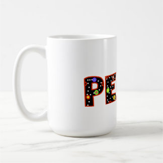 Caneca De Café Camiseta PEACE