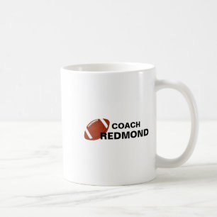 Caneca De Café Camiseta Personalizada Treinador de Futebol 