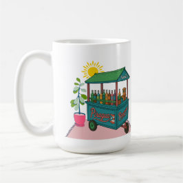 Caneca De Café Camiseta Piragua Porto Rico