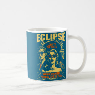Caneca De Café Camiseta Poster Eclipse Solar Ficção Científica Vi