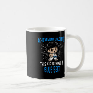 Caneca De Café Camiseta Presente de Prêmio de Cinto Azul de Karat
