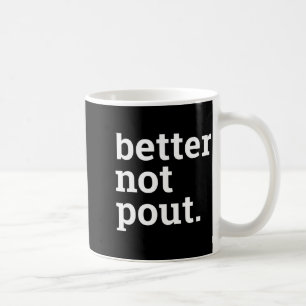 Caneca De Café Camiseta Preta e Branca Engraçada de Natal Melhor