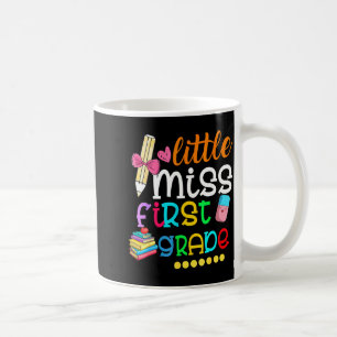Caneca De Café Camiseta Primeira Série Little Miss Kids Volta às