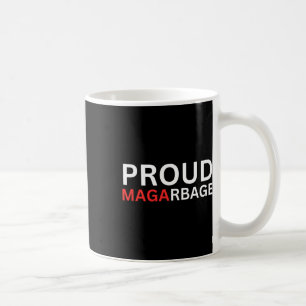 Caneca De Café Camiseta Proud Mega Garbyge Apoiadores Trump