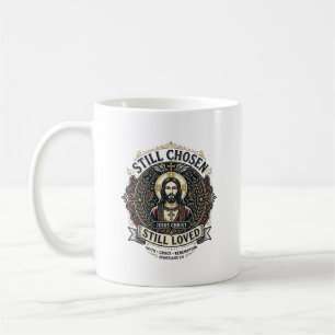 Caneca De Café Camiseta Recuperação Divórcio Jesus Gráfico Cristã