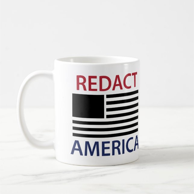 Caneca De Café Camiseta REDACT AMÉRICA (Esquerda)