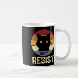 Caneca De Café Camiseta Resistir Anti Trump Retro Resistir Anti T