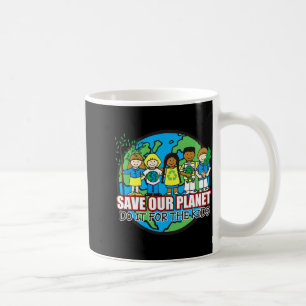 Caneca De Café Camiseta Salve nosso planeta