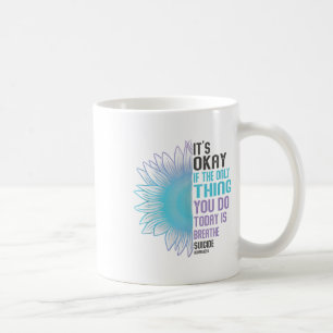 Caneca De Café Camiseta sem Mangas Prevenção de Suicídio Conscien