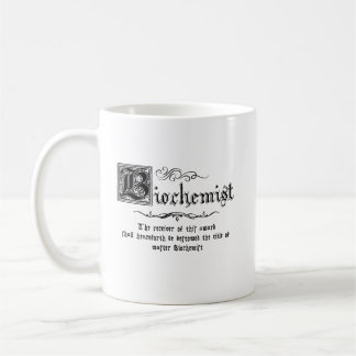 Caneca De Café Camiseta-T Mestra Bioquímica Medieval