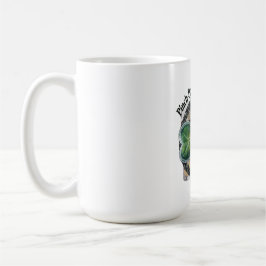 Caneca De Café Camiseta Trevo Lanterna à Prova de Beliscão | “À P