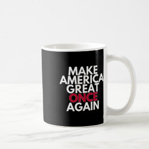 Caneca De Café Camiseta Trump Faça a América Grande Novamente 202