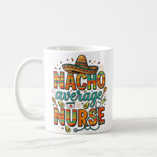 Caneca De Café Camiseta Vetorial de Festa Nacho Médica Média_1