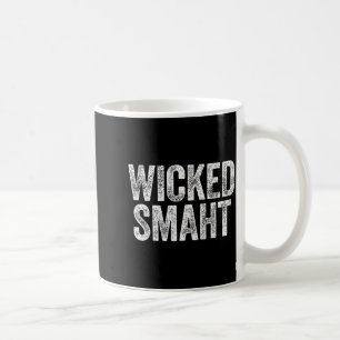 Caneca De Café Camiseta Wicked Smaht Boston Machusetts