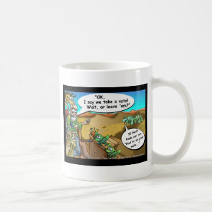 Caneca De Café Camisetas de desenhos animados engraçados "Arca de