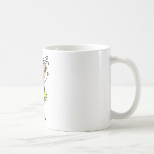 Caneca De Café Camisetas e Presentes de Cheerleader Amarela