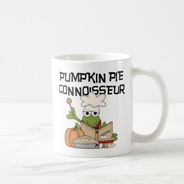 Caneca De Café Camisetas e presentes de torta de abóbora (Direita)